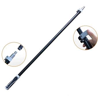 40083/40025, телес. удлинитель Rollingdog QuickFire Premium Extension Pole, Длина: от 1,1 м до 2,0 м 