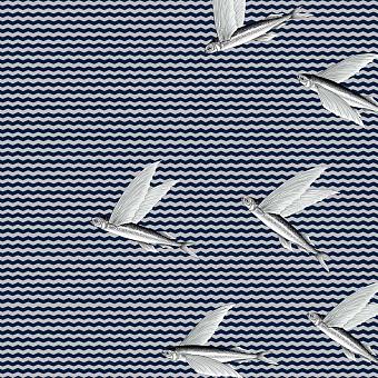 Ткань Flying Fish М-К-4- коллекции 2021