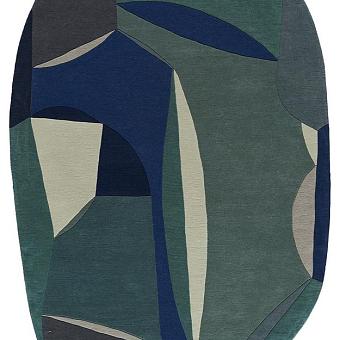 Овальный ковер Toulemonde Bochart Polia Shape Hiver (180×270) цвета Hiver 