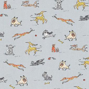 Ткань Fryett's Happy Hounds Multi коллекции Dapper Dogs