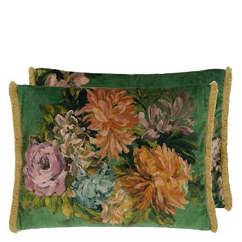 CCDG1461, Fleurs D Artistes Velours, Vintage Green, Designers Guild