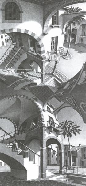 Флизелиновые обои Jannelli & Volpi 23182 коллекции M.C.Escher