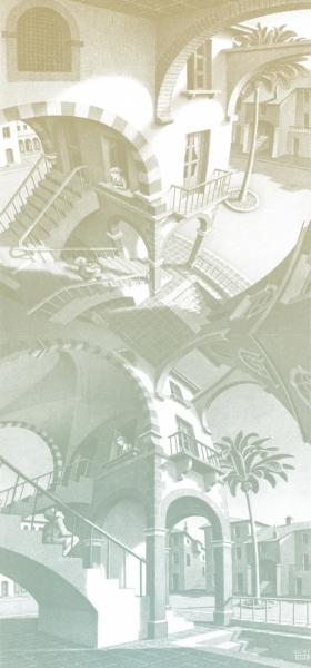 Флизелиновые обои Jannelli & Volpi 23183 коллекции M.C.Escher