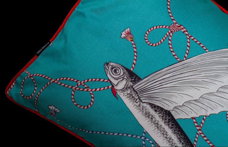 Flying Fish: коллекция красивых и легких в уходе тканей для интерьера