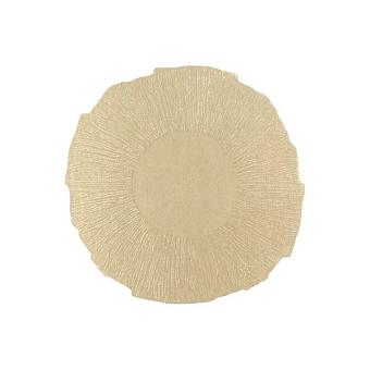 Круглый ковер Toulemonde Bochart Eye Flower Beige (230x230) 