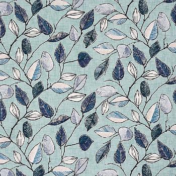 Jardin Leaf Seafoam, Jardin Leaf & Jardin Stripe, Fryett's