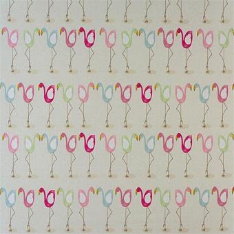 Ткань Fryett's Flamingo Multi коллекции Surf & Turf