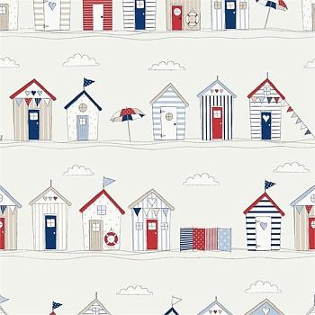 Beach Huts Blue, Happy Days, Fryett's