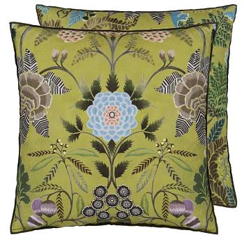 CCDG1454, Brocart Decoratif Velours, Moss, Designers Guild