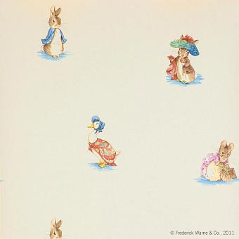 Бумажные обои Jane Churchill J067W-01 коллекции Nursery Tales