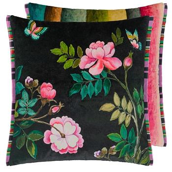 CCDG1214, Porcelaine de Chine Velours, Noir, Designers Guild