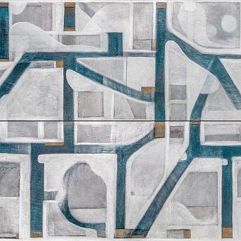Виниловые обои Wall & Deco WDIF1902 коллекции Contemporary 2019