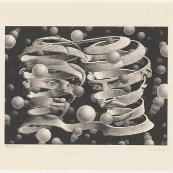 Флизелиновые обои Jannelli & Volpi 23186 коллекции M.C.Escher