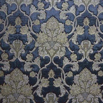 Ткань Elegancia 7 Dauphine Sapphire коллекции Saint-Michel