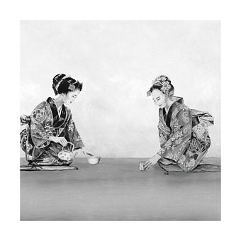 Флизелиновые обои Casadeco 88869360 коллекции Kyoto