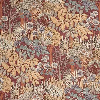 Ткань Porter & Stone Enchanted Forest Rosso коллекции Enchanted Forest