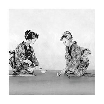Флизелиновые обои Casadeco 89509311 коллекции Kyoto