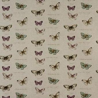 Ткань Porter & Stone Butterflies Linen коллекции Animal Kingdom